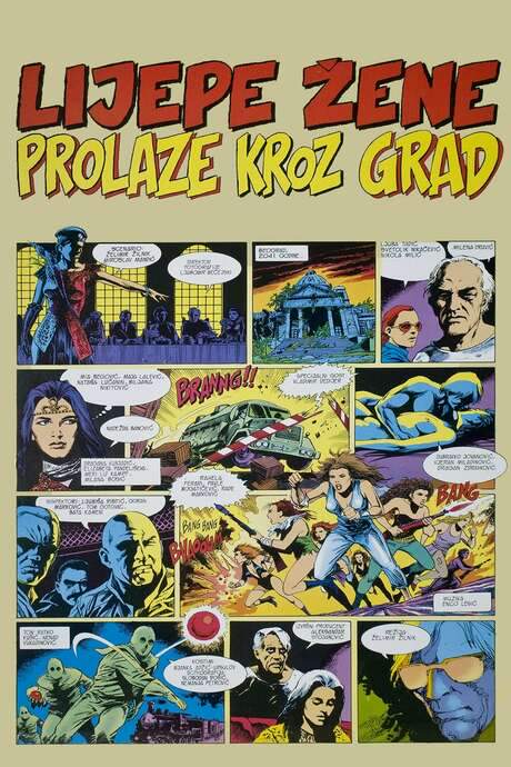 Pretty Women Walking Through the City